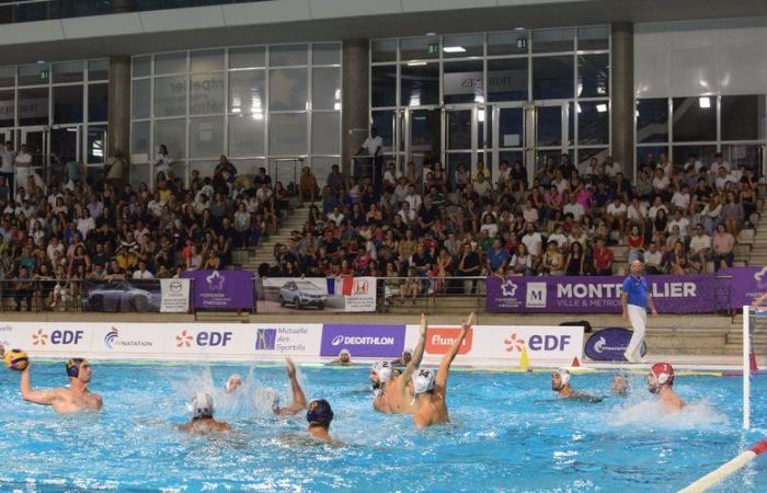 Juegos Olímpicos París 2024: En un partido de preparación contra Montenegro, la selección francesa de waterpolo deleita al público de Montpellier
