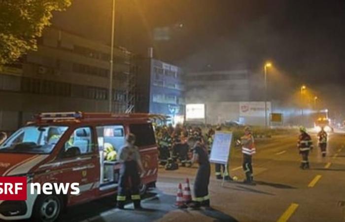 Incendio en Rotkreuz/ZG – Humo denso en el incendio en Rotkreuz: las autoridades dan el visto bueno – Noticias