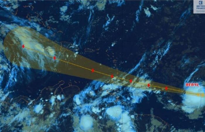 Las Antillas Menores del sur amenazadas por la tormenta tropical Beryl