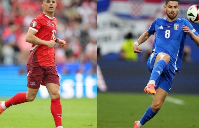 Algunos duelos claves que podrían decidir el partido Suiza-Italia – rts.ch
