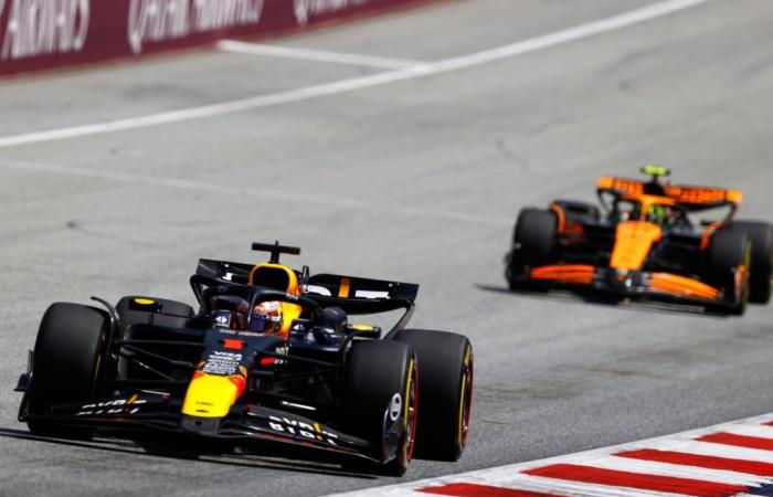 Verstappen gana, los McLaren se neutralizan