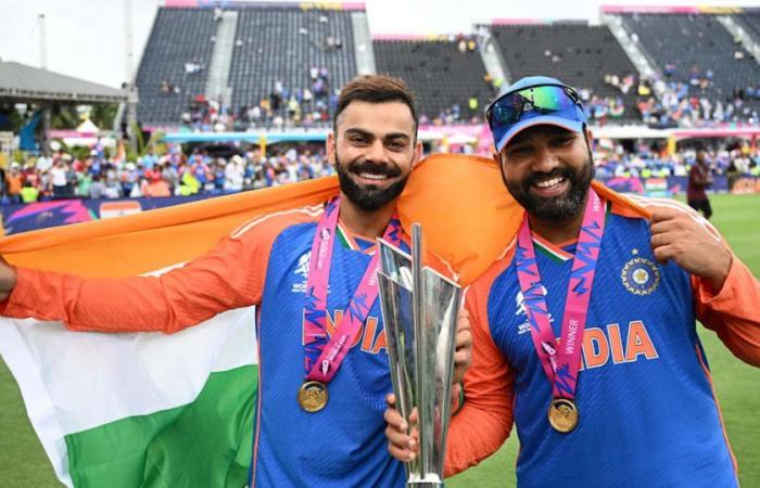 Las leyendas de la India terminan su carrera con el trofeo de la Copa Mundial T20 2024