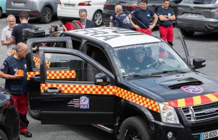 Bomberos de emergencia internacionales movilizados para intervenir en caso de incendio en Corrèze Causse