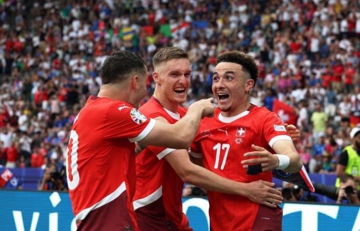 Euro 2024: Suiza vence a Italia en octavos de final: ¡la aventura continúa!