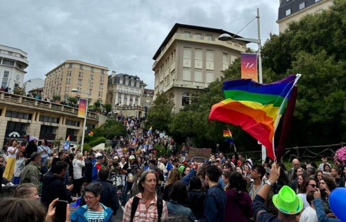 Marcha del Orgullo: más de 700 personas se reunieron en Biarritz