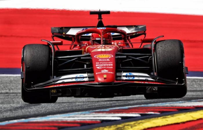 Leclerc vuelve al gran fracaso de Ferrari durante la clasificación al Sprint