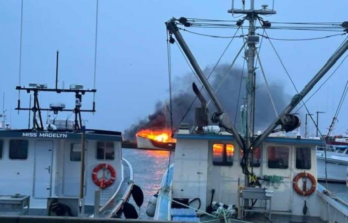 “Rudo despertar”: cinco barcos incendiados en las Islas Magdalena