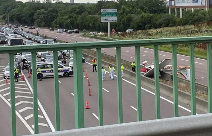 Sena y Marne: tres muertos en el accidente de un avión turístico en la A4
