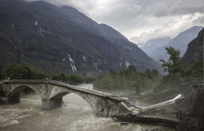 Mal tiempo: Italia y Suiza afectadas por lluvias torrenciales