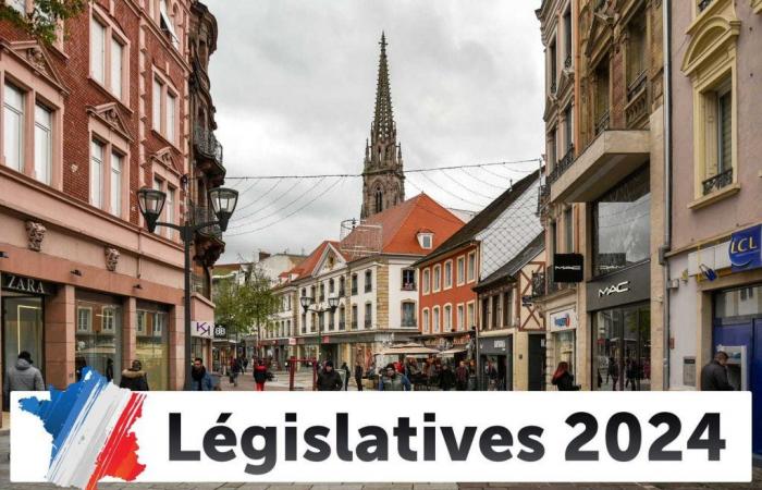 Resultado de las elecciones legislativas de 2024 en Mulhouse (68100) – 1.ª vuelta [PUBLIE]