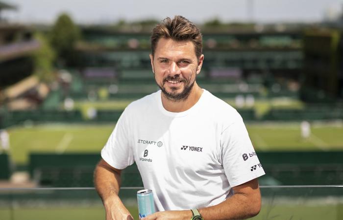 Stan Wawrinka, el único suizo en disputa el lunes en Wimbledon