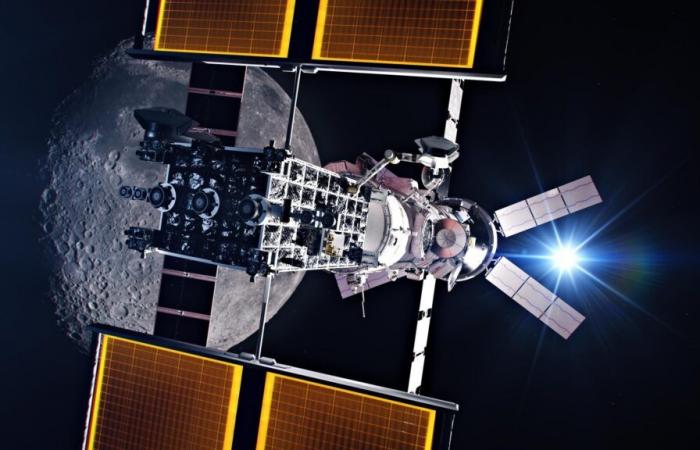 un recorrido impresionante por la primera estación espacial de la humanidad en órbita alrededor de la Luna