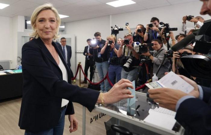 Marine Le Pen pide “mayoría absoluta para que Jordan Bardella sea nombrado primer ministro”