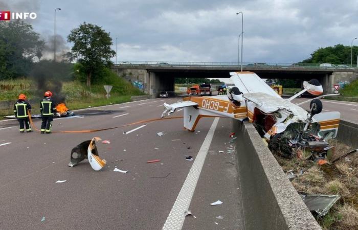 Sena y Marne: tres muertos tras el accidente de un avión de pasajeros en la autopista A4
