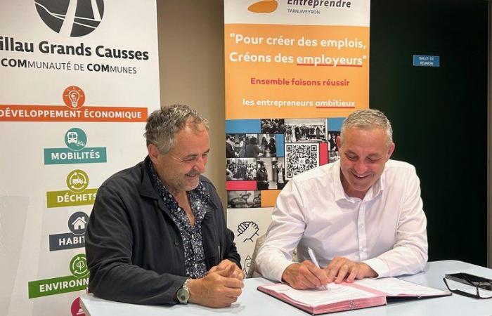 La com’com Millau Grands Causses une fuerzas con la Red Empresarial Tarn-Aveyron