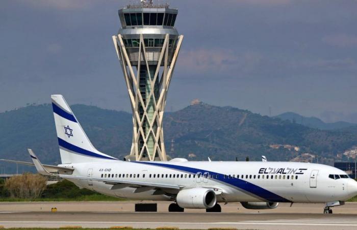Avión israelí realiza un aterrizaje de emergencia y se marcha sin combustible