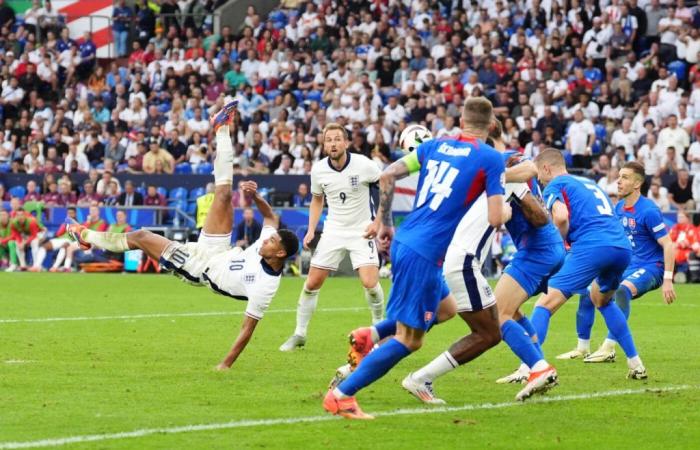De milagro, Inglaterra vence a Eslovaquia – Euro 2024 – 8.ª jornada – Inglaterra-Eslovaquia (2-1 AP)