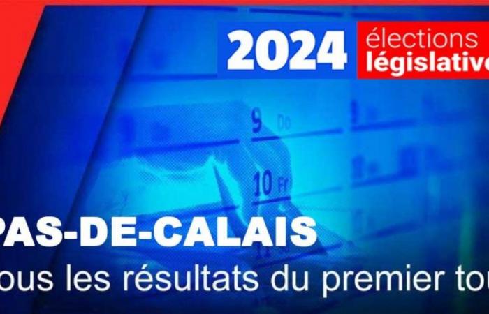Elecciones legislativas 2024: todos los resultados de la primera vuelta en Paso de Calais