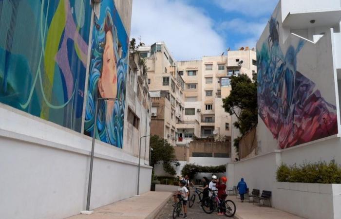 Casablanca: un (medio) recorrido en bicicleta para descubrir los murales de la capital del arte callejero de África