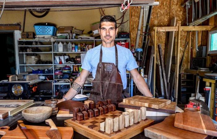 Perpiñán: Serge y Cyril transforman la madera, su pasión común, en piezas únicas