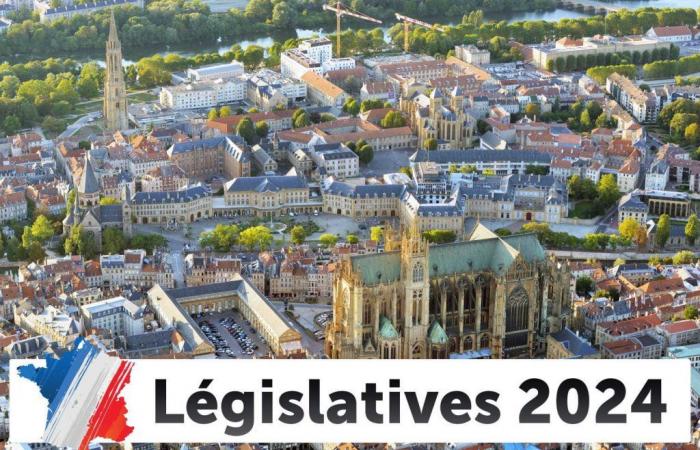 Resultado de las elecciones legislativas de 2024 en Metz (57000) – 1.ª vuelta [PUBLIE]