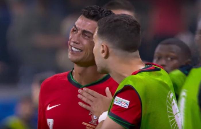 Las lágrimas de Cristiano Ronaldo, derrumbadas tras su penalti fallado