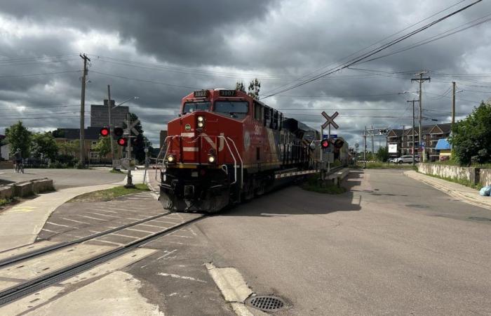 Un peatón muere tras ser atropellado por un tren en Moncton