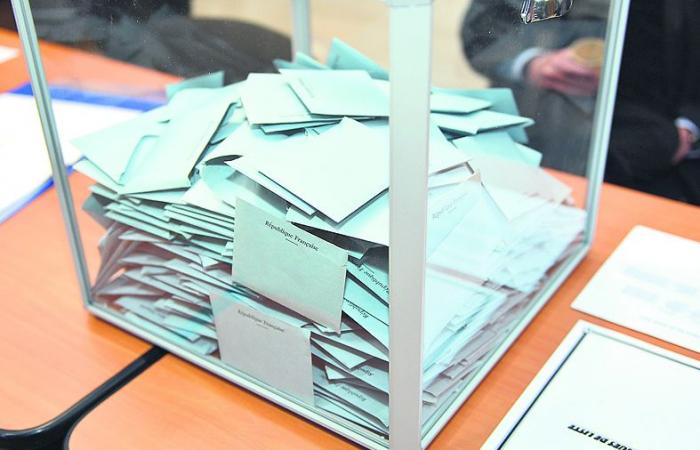 los resultados de la primera vuelta en la octava circunscripción