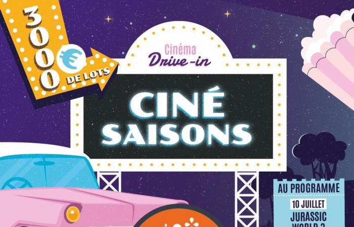 Aushopping Saisons de Meaux: ¡este verano, el centro comercial acoge su cine en modo autocine!