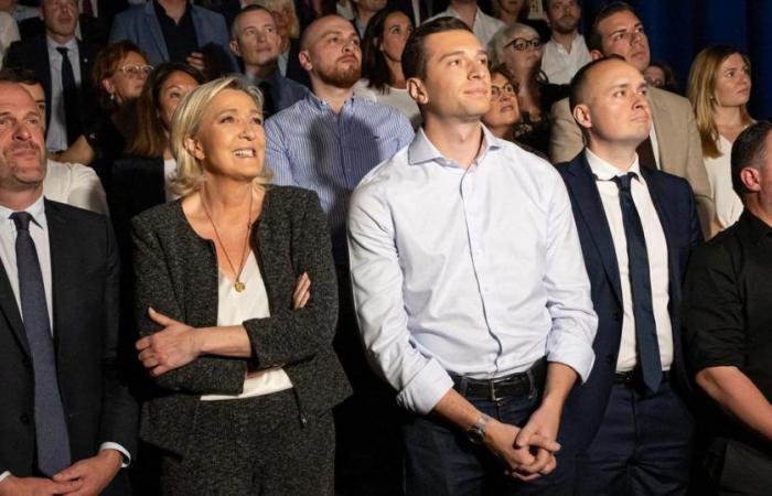 Marine Le Pen y Jordan Bardella en busca de la mayoría absoluta