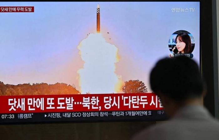 Corea del Norte dispara dos misiles balísticos