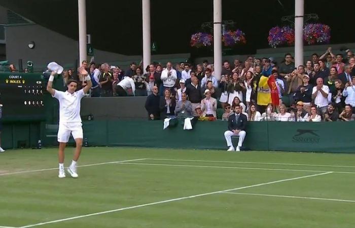 VIDEO. Arthur Cazaux también gana su Francia-Bélgica al vencer a Zizou Bergs en su primera victoria en Wimbledon después de una gran pelea.