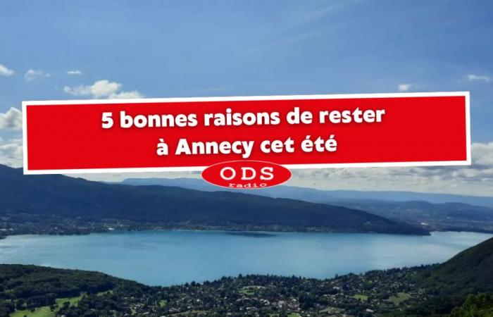 5 buenas razones para quedarse en Annecy este verano