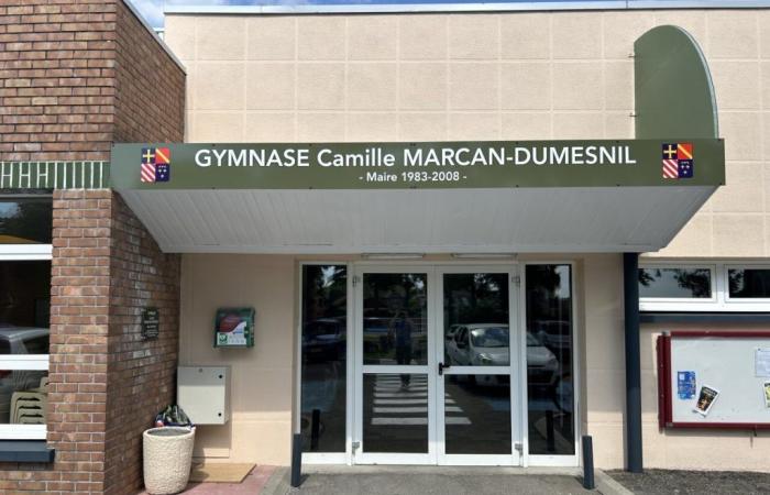 La sala polivalente Saint-Quentin-Lamotte renombrada en homenaje al ex alcalde Camille Marcan Dumesnil