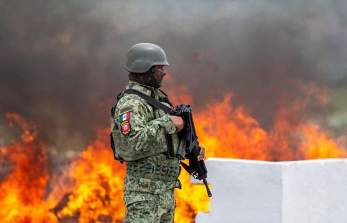 México: al menos 19 muertos en enfrentamientos entre narcotraficantes en el sur