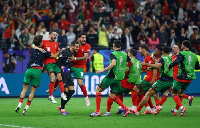 Al final del suspenso, Portugal se une a Francia en cuartos de final