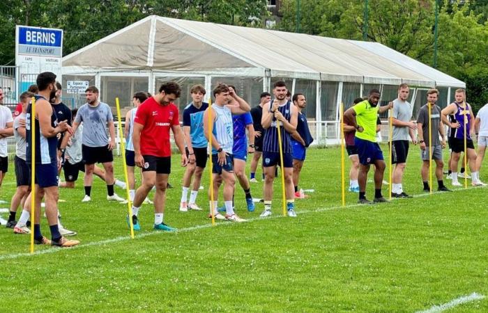 Rugby nacional: se reanudaron los entrenamientos para los jugadores de Périgueux