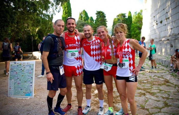 Las grandes actuaciones de los atletas del AS Monaco en el Ultra Trail Côte d’Azur Mercantour