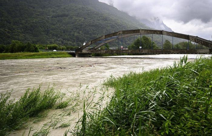 Vídeo: Inundaciones y evacuaciones en Valais tras las fuertes lluvias