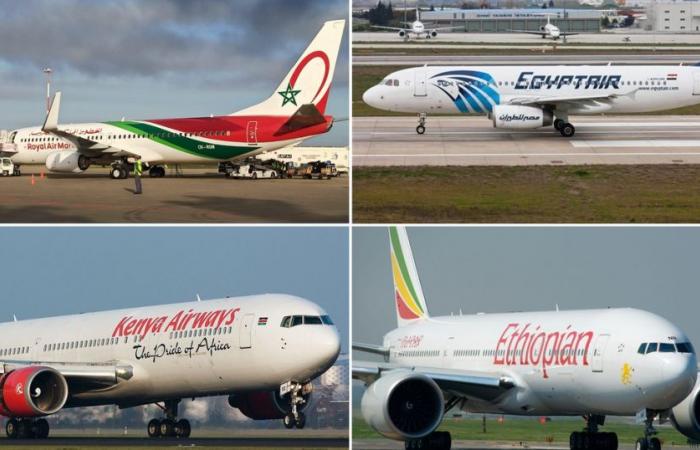 Transporte aéreo: aquí están las 7 mejores empresas africanas del mundo Top 100, según Skytrax