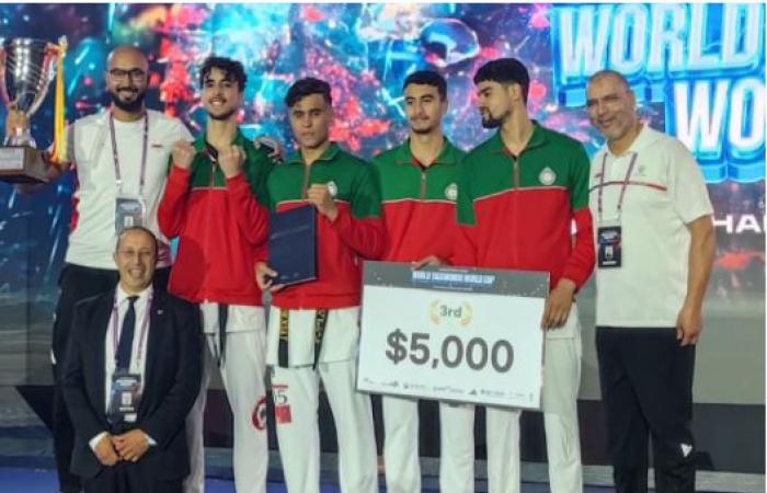 Mundial de Taekwondo/por equipos en Corea del Sur: Marruecos 3º y Driss El Hilali nombrado miembro del comité de supervisión