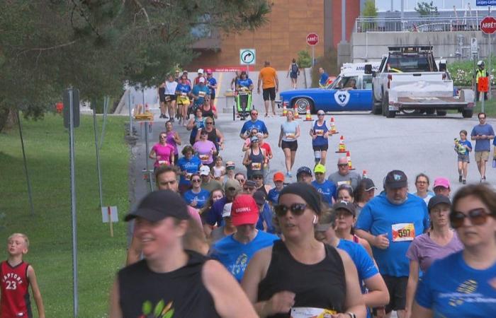 Condiciones difíciles para la segunda media maratón de Sherbrooke