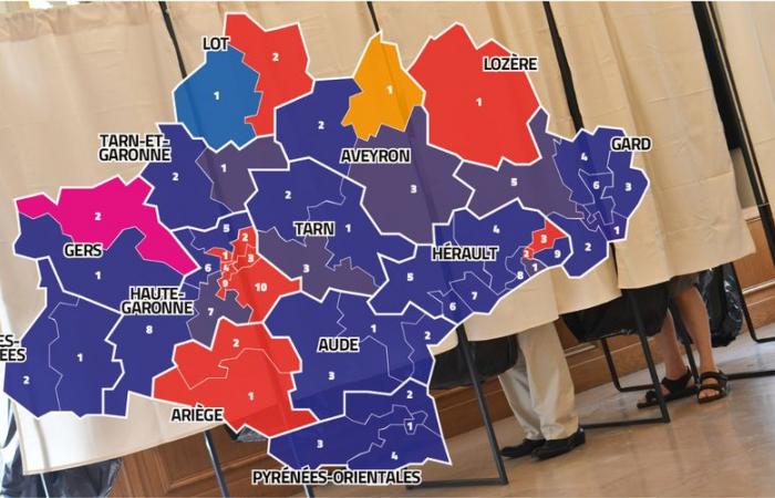 Elecciones legislativas 2024: los resultados completos de los candidatos de su circunscripción en Gard, Hérault, Lozère y Aveyron