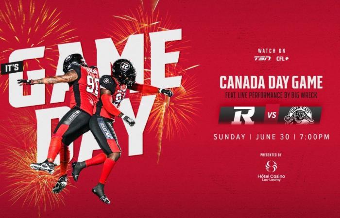 Los Redblacks celebran el Día de Canadá en Tilt con Ti-cats