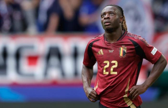 La amarga declaración de Jérémy Doku tras la derrota de Bélgica ante Francia