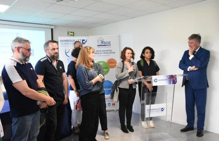 Lanzamiento oficial del club de creadores de los Territorios de Rambouillet para apoyar a los emprendedores