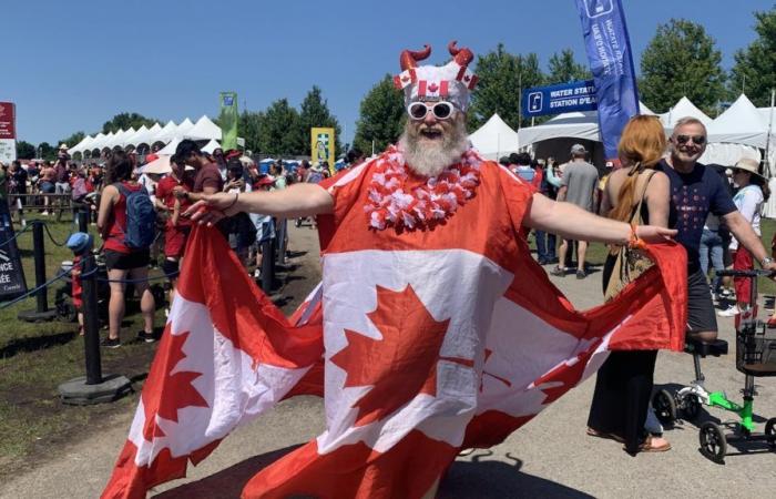 [En images] La capital celebra el Día de Canadá