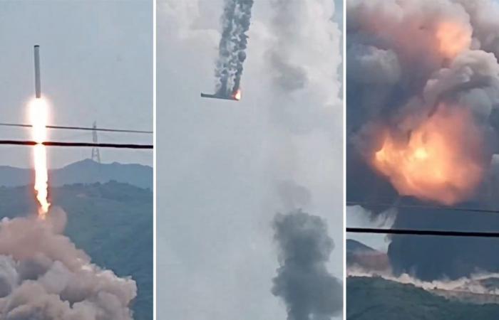 Un cohete chino que no debía despegar se fue de todos modos: salió mal