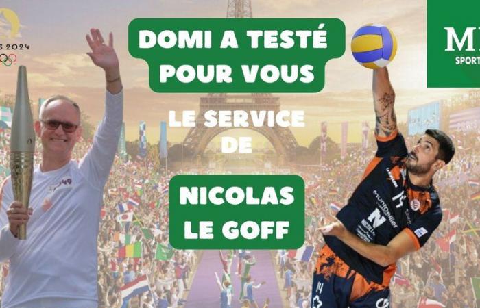 VIDEO. Juegos Olímpicos de París 2024: “Probamos para usted” el servicio de Nicolas Le Goff, campeón olímpico de voleibol