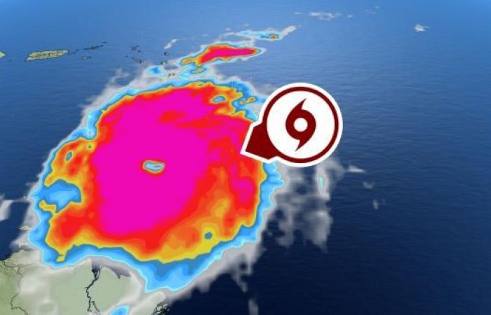 El huracán Beryl de categoría 4 toca tierra en las Granadinas